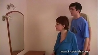 Pregnant Russian Teen Enjoying Time With Her Brothers