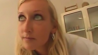Dutch Blonde'S Kinky European Fantasies Come True
