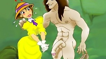 Drawn Porn Of Tarzan And Jane'S Hardcore Group Sex