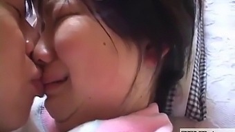 Japanese Schoolgirl Explores English Teacher'S Body With Her Tongue