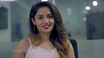 Young Indian Girl With Big Ass And Puffy Nipples Assists Producer