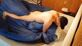 Fucking Feathered Friends On The Bed Until The Comforter Is Covered In My Semen