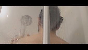 Mature Couple Enjoys Steamy Shower Session With Friends