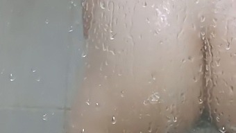 Enjoying My Sex Toy In The Bathtub