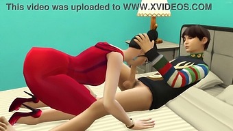 A Japanese Stepmom Gives Her Stepson A Surprise Oral Pleasure On Christmas Eve