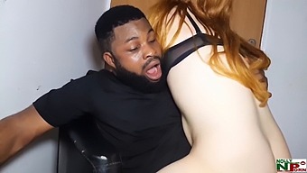 White Pornstar Gets Pounded By Ebony Bbc From The Back