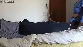 Muslim Maid Shocked By Well-Endowed French Penis In Amateur Video