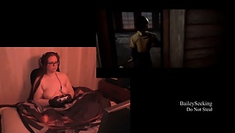 Gamer Girl Explores Quarry'S Naked Parts In Part 11