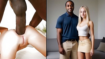 African-American Man Pleasuring My Stunning Spouse'S Derriere (Butt)