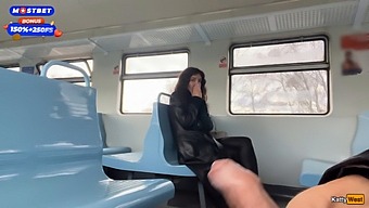 A Chance Encounter With A Stranger On A Public Train Leads To An Exciting And Unconventional Sexual Experience.